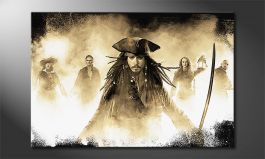 Das Wandbild<br>'Jack Sparrow'