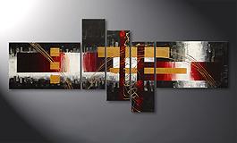 Das Keilrahmenbild<br>'Spaces for Love' in 180x80cm