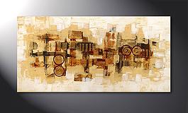 'Togetherness' 120x60cm dipinto moderno