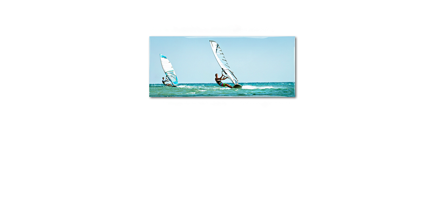 Das moderne Bild Wind Surf 120x50cm