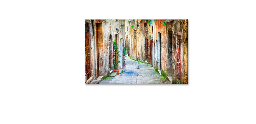 Das-Leinwandbild-Charming-Old-Streets-80x50-cm