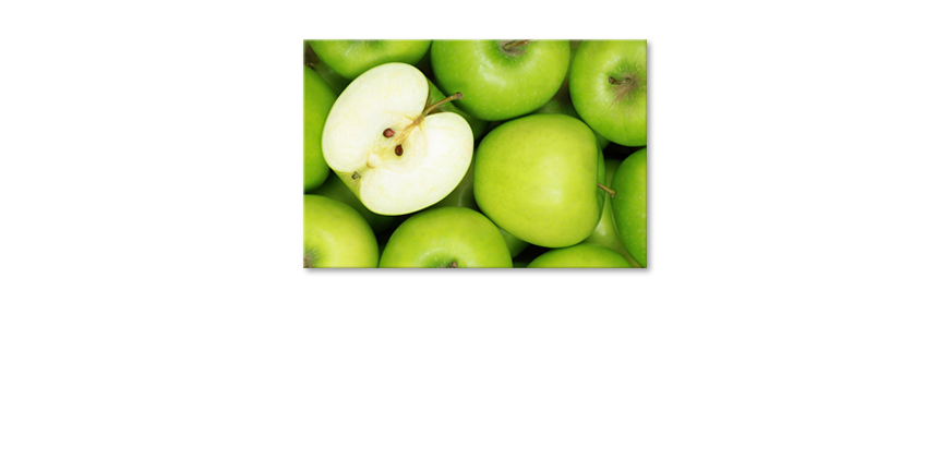 Das-Leinwandbild-Green-Apples