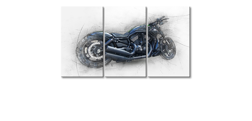 Das-Leinwandbild-Harley-Nr-6-180x100-cm