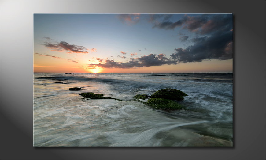Das-Leinwandbild-Ocean-Sunset