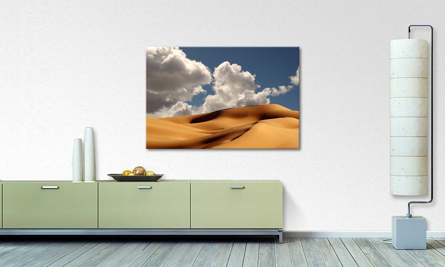 Das Leinwandbild Sand Dunes