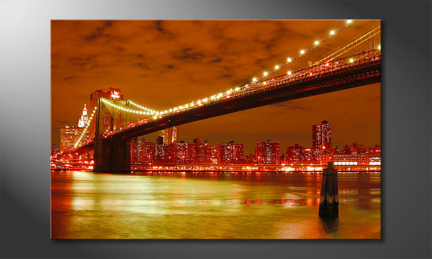 Das-Wandbild-Brooklyn-Bridge