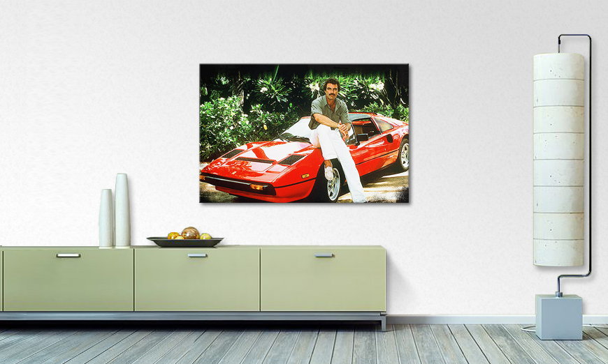 Das Wandbild Ferrari Magnum