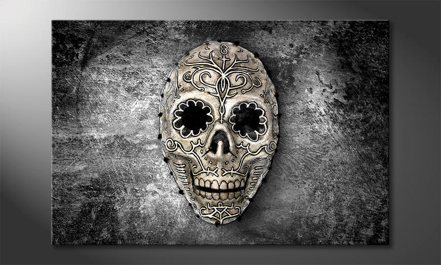 Das exklusive Bild Monochrome Skull