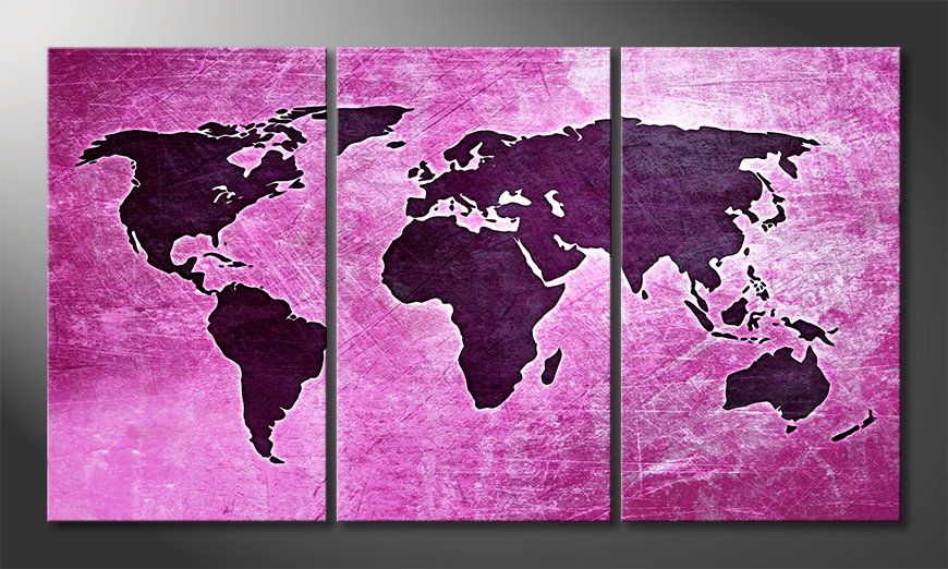 Das-exklusive-Bild-World-Map-4-180x100-cm