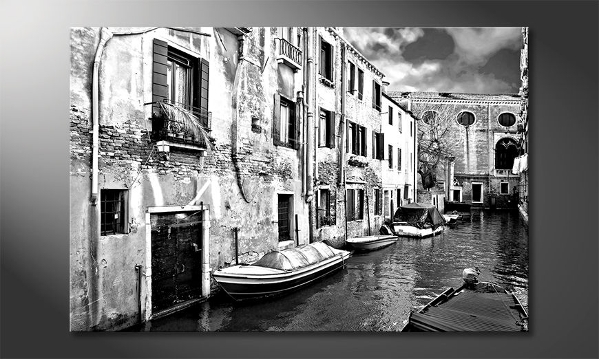 Das moderne Leinwandbild Beautiful Venice