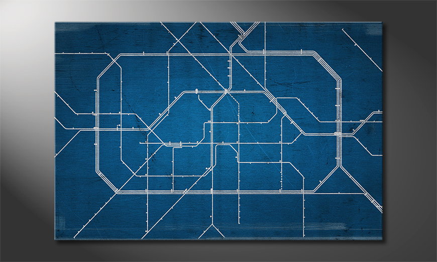 Das-moderne-Leinwandbild-Berlin-Metro
