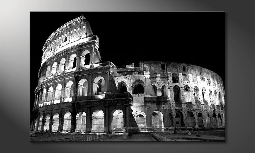 Das moderne Leinwandbild Colosseum