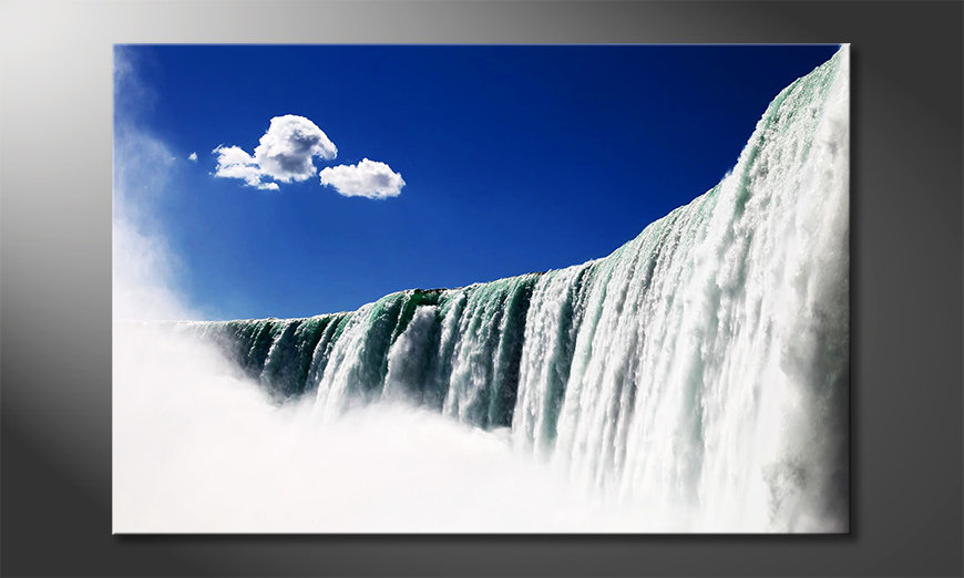Das moderne Leinwandbild Niagara Falls