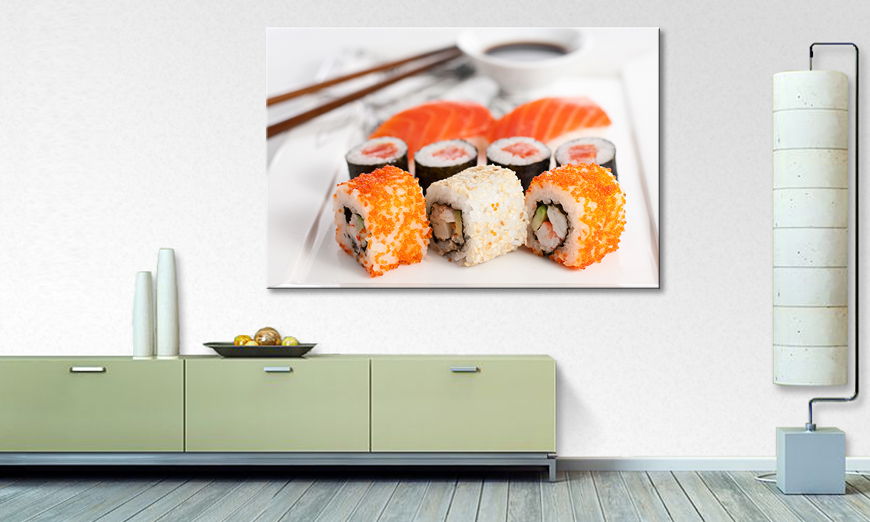 Das moderne Wandbild Sushi