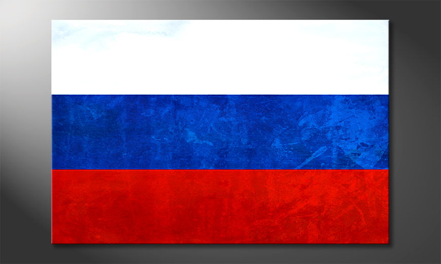 Hochwertiger Leinwanddruck: Russland