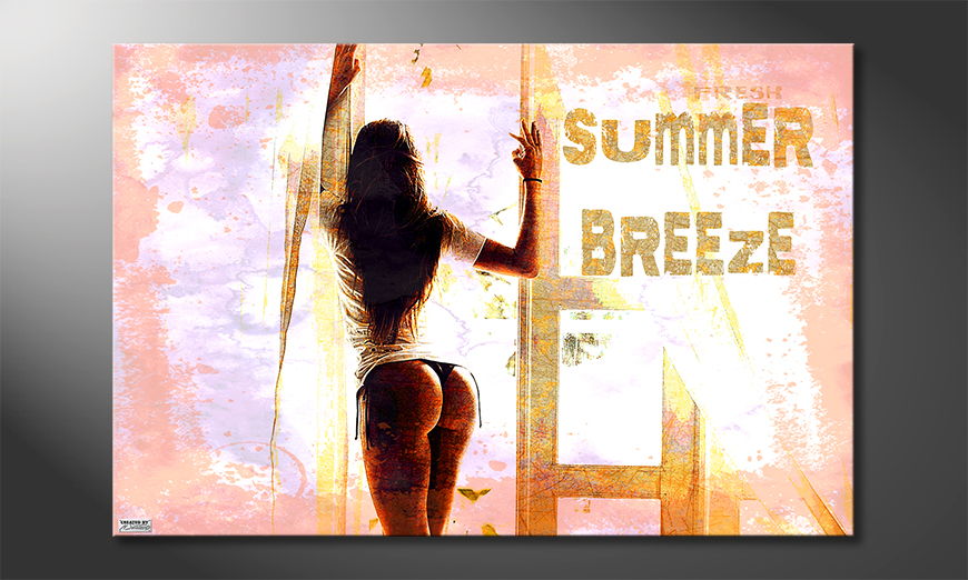 Unser erotisches Wandbild Summer Breeze