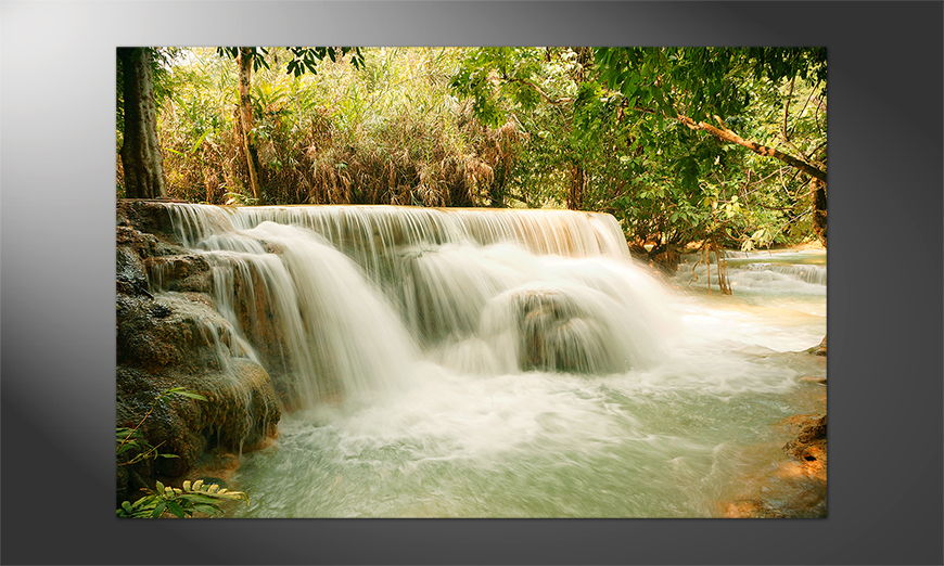 Das-Premium-Poster-Waterfall-in-the-Jungle
