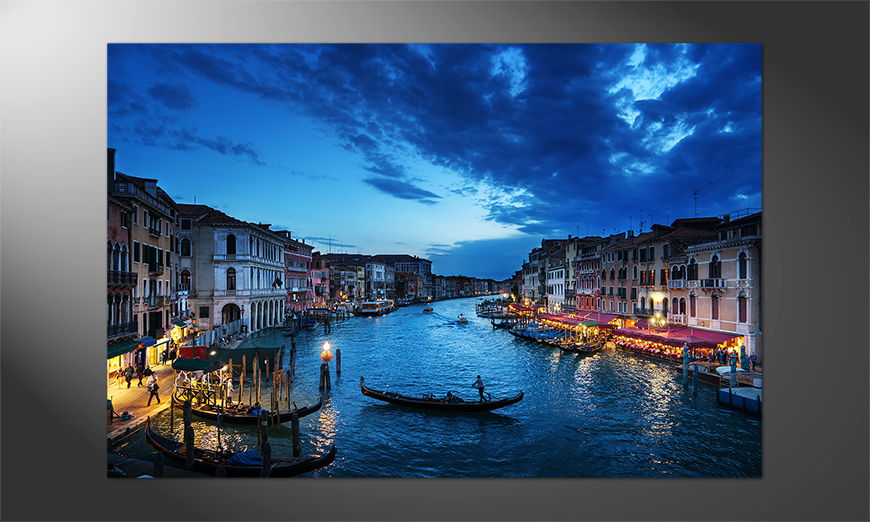 Premium-Poster-Grand-Canal-in-Sunset