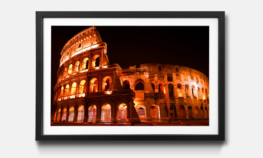 Das gerahmte Bild Colosseum