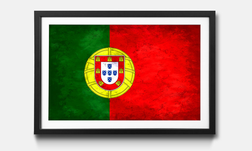 Wandbild gerahmt Portugal