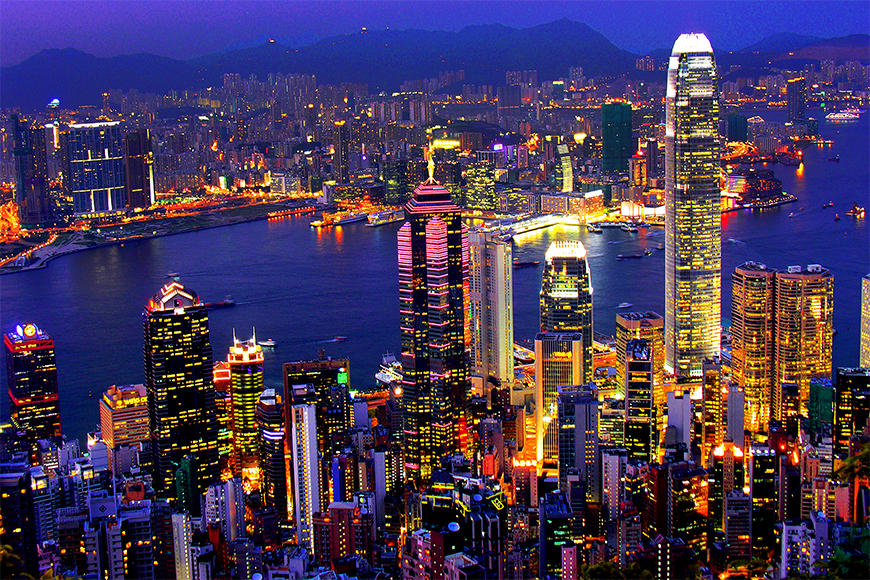 Die Tapete Hongkong View