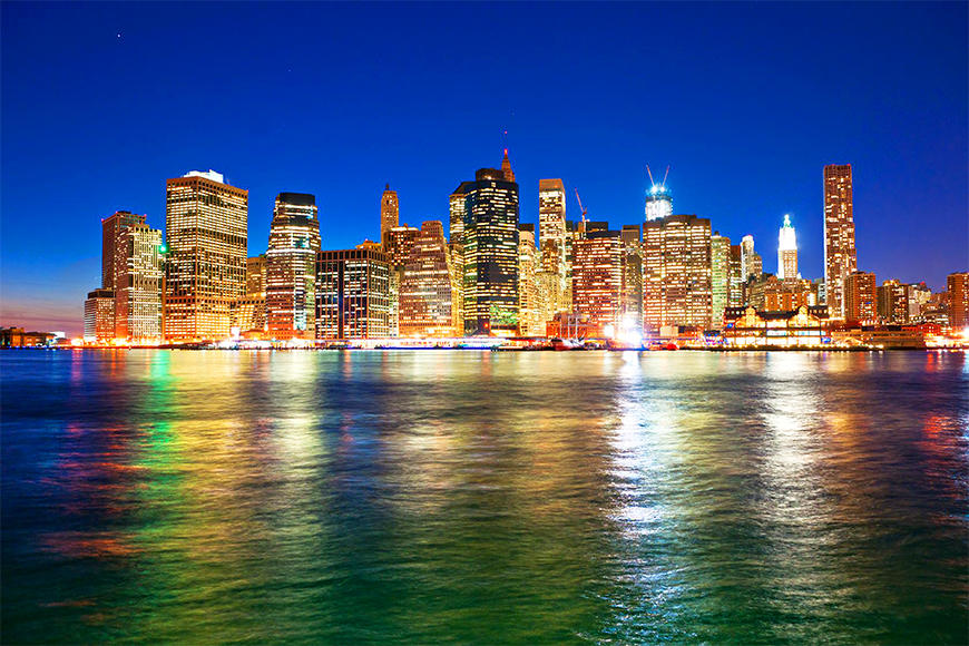 Die Vlies Fototapete Manhattan Metropolis