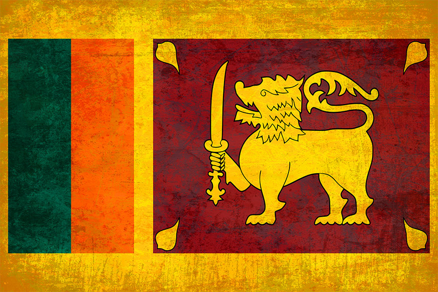 Die Vliestapete Sri Lanka