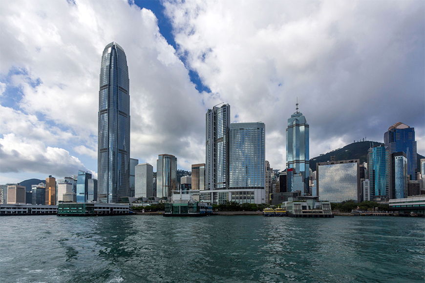 Vlies Foto Tapete Hongkong in S bis XXL