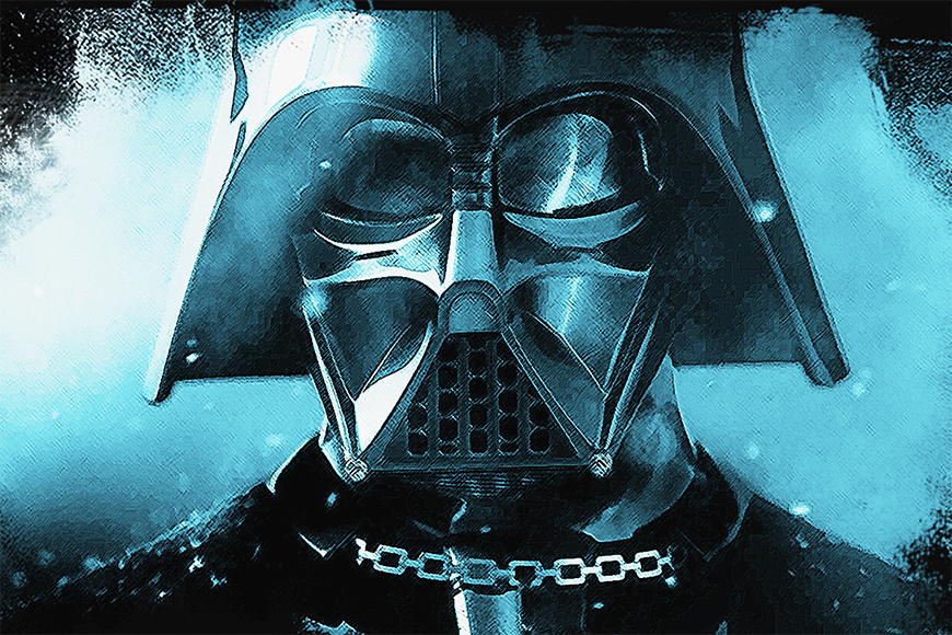 Vlies Fototapete Darth Vader ab 120x80cm