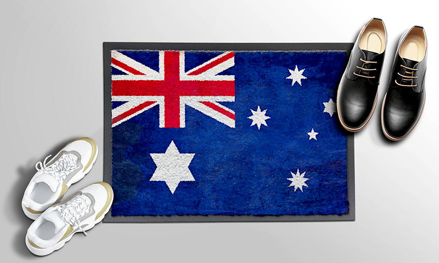 Ihre neue Fußmatte Australien 