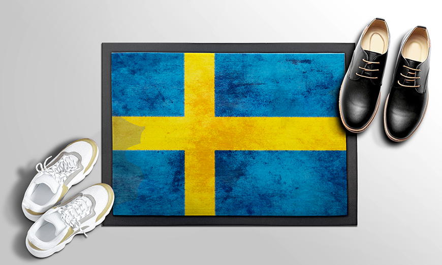 Ihre neue Fußmatte Schweden