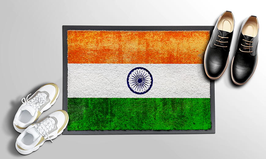 Robuste Fußmatte Indien 