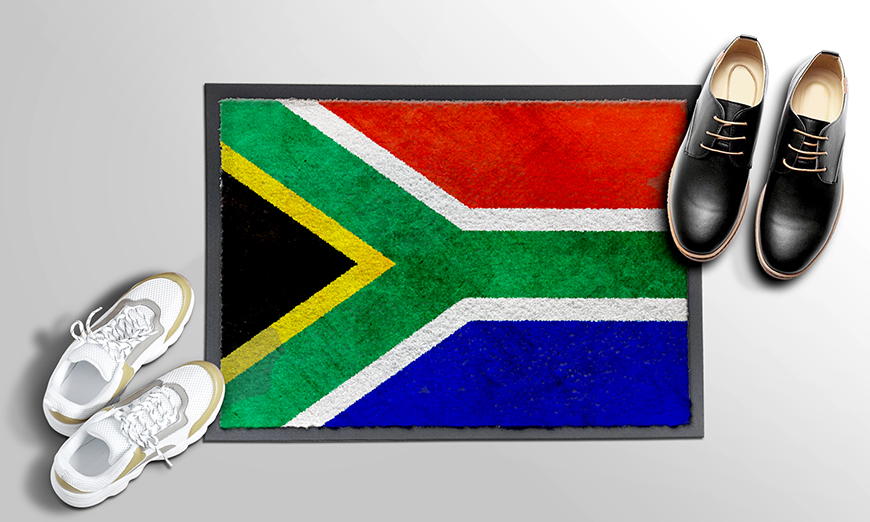 Robuste Fußmatte Südafrika 