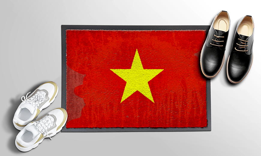 Robuste Fußmatte Vietnam 