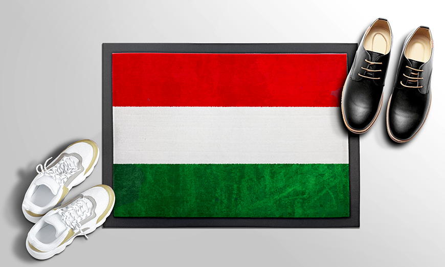 Schmutzfangmatte Ungarn