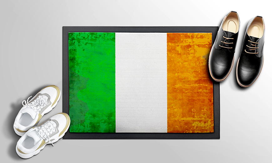 Unsere Fußmatte Irland